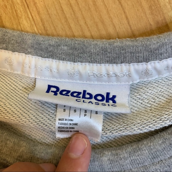 REBOK SWEATER CROPPED - Picture 3 of 3